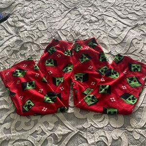 Minecraft pajama pants